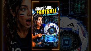 World Cup 2026 Smart Ball 😳⚽🔋 FIFA's Chargeable Football Technology! #shorts