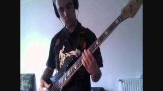 Led zeppelin - ramble on bass cover
