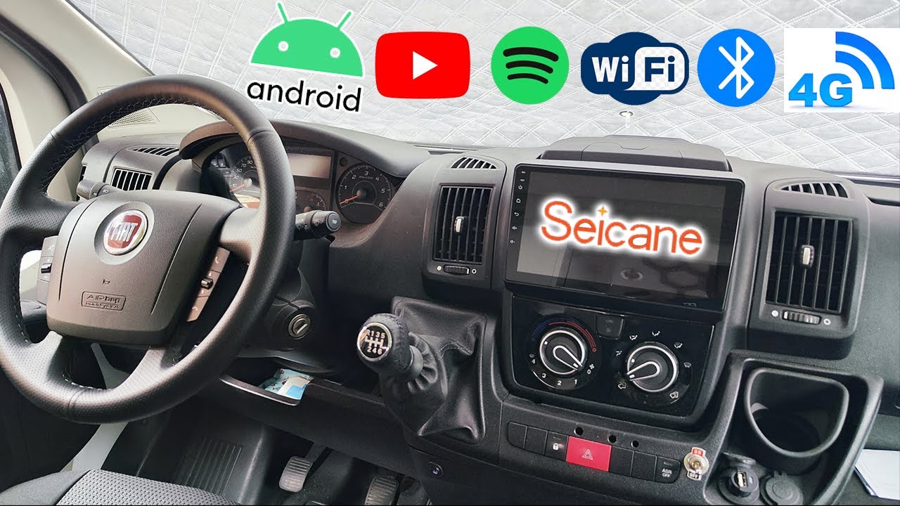 Asi se monta una de las mejores radios Android para Fiat Ducato! Youtube, Spotify, WiFi, Bluetooth