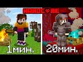 Спидран с нуля до НЕЗЕРИТА за 20 минут в Адском Майнкрафт Хардкоре! @Feliks-ks-ks