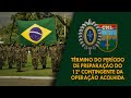 Término do período de preparação do 12º Contingente da Operação Acolhida | TV CML