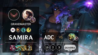 Samira ADC vs Zeri - KR Grandmaster Patch 12.3