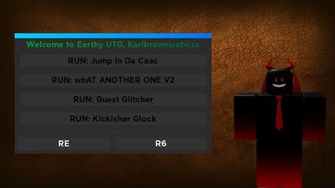 Roblox Earthy Utg Script Showcase