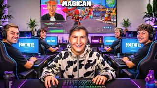 Ich STREAMSNIPE Magican mit einem GANZEN RAUM …