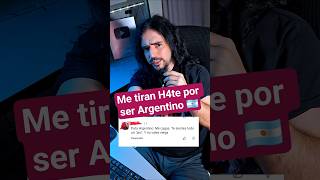 Me tiran H4te por ser Argentino 🇦🇷 #MoroSmylodon #argentina #mexico
Mi Nueva Canción👉 https://youtu.be/VaifLkYJ3l8 👈♫
Comentarios anti Argentina o de H4te por ser argentino se están haciendo cada vez más frecuentes. No creo que en mis redes yo haya provocado a esto y no me parece correcto recibir este tipo de insultos gratuitamente por mi nacionalidad.
*Si desean tomar Clases de Guitarra Online conmigo, pueden contactarme a través de mis redes sociales.*
Sígueme en:
YOUTUBE: http://goo.gl/5VU0UL
FACEBOOK: http://www.facebook.com/morosmylodon
WHATSAPP: https://goo.su/rKNiN6
TIKTOK: https://www.tiktok.com/@morosmylodon
TWITTER: https://twitter.com/MoroSmylodon
INSTAGRAM: https://instagram.com/morosmylodon/
Escucha mi música en todas las tiendas virtuales:
SPOTIFY: http://spoti.fi/2BT85Be ♫
iTUNES: https://apple.co/2EWB5uA ♫
Deezer: http://bit.ly/2HREXe4 ♫
Si quieren tomar clases online conmigo (videollamada) envíen un Mensaje Privado a mi página de Facebook http://www.facebook.com/morosmylodon La primera palabra del mensaje tiene que ser Clases, seguido del mensaje o consulta. Me tiran H4te por ser Argentino 🇦🇷 #MoroSmylodon #argentina #mexico