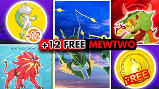 Free Mega Rayquaza, Pokecoins & 12 Free Mega Mewtwos Is Why You Can't Skip This Week  ||Pokemon go||