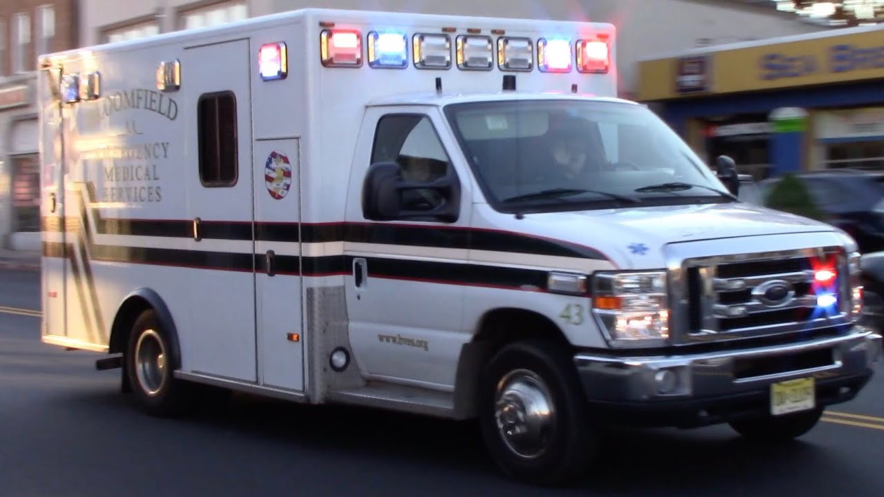 Bloomfield EMS Ambulance 43 Responding 11818 YouTube