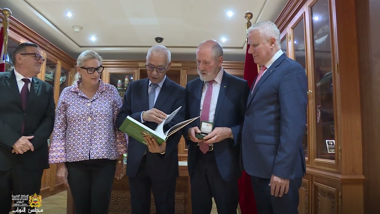 رئيس مجلس النواب يجري مباحثات مع وفد برلماني أسترالي