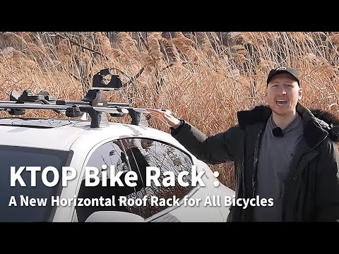 KTOP Bike Rack | A New Horizontal Roof Rack for All Bicycles [Kickstarter, crowdfunding, Indiegogo]