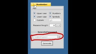 Haiku OS - Randomizer - Automatically generate your password! screenshot 4