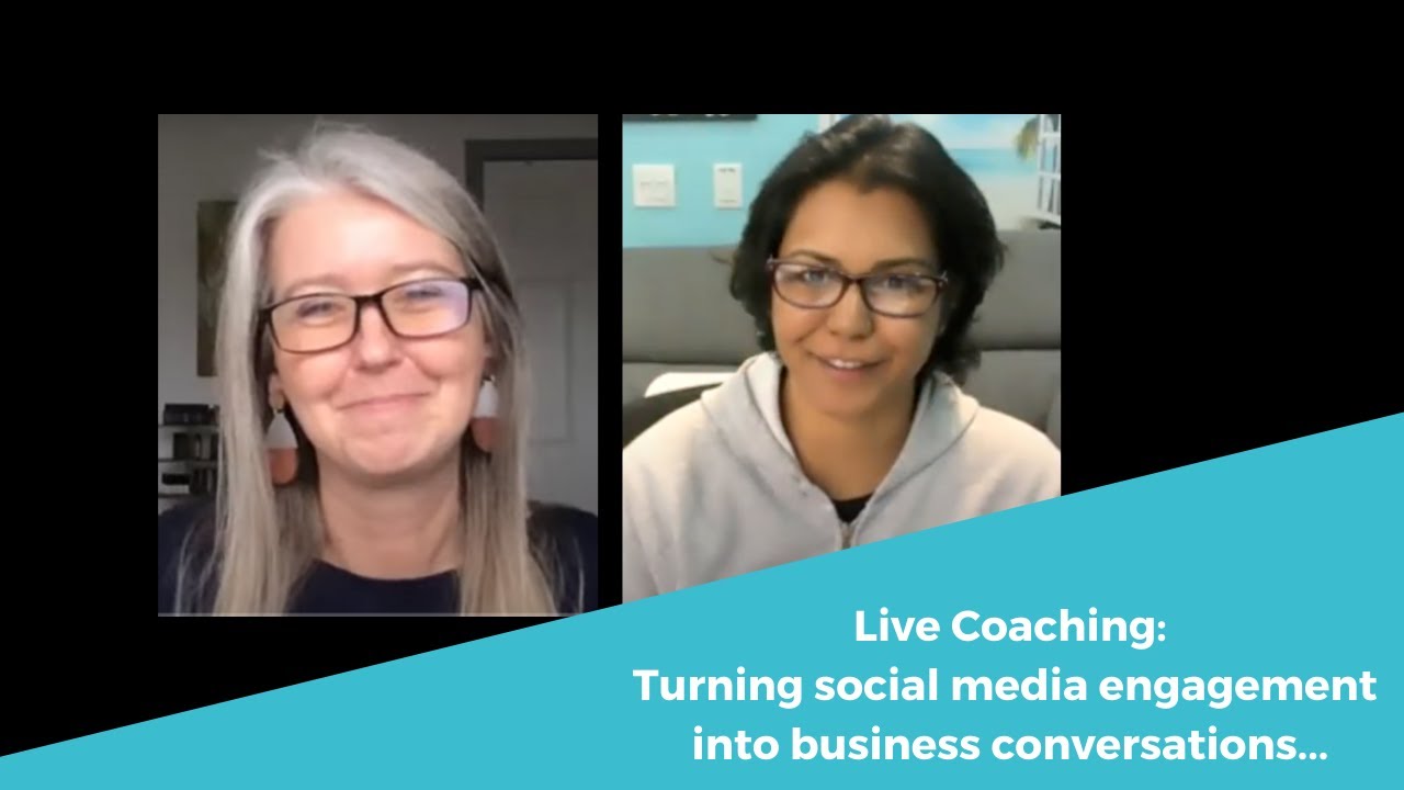 Live network marketing coaching: Turning social media engagement into business conversations