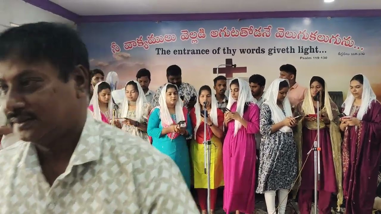 Atyunnatha Simhasanamupai.. Telugu Christian song.. Vtbbc chruch mumbai... 15/2/2026