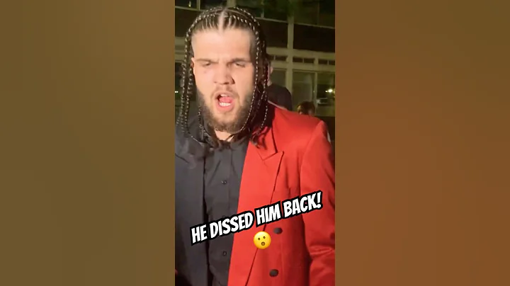 DISSED HIM BACK!😮🔥 #freestyle #rapbattle #kandi #passivetherapper #pengame #pluggedinxeraph #rap