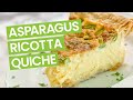 Asparagus & Ricotta Cheese Quiche
