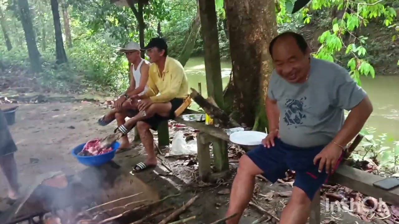 Motong Babi Menua 69kg - Pala Tunu style rumah panjai