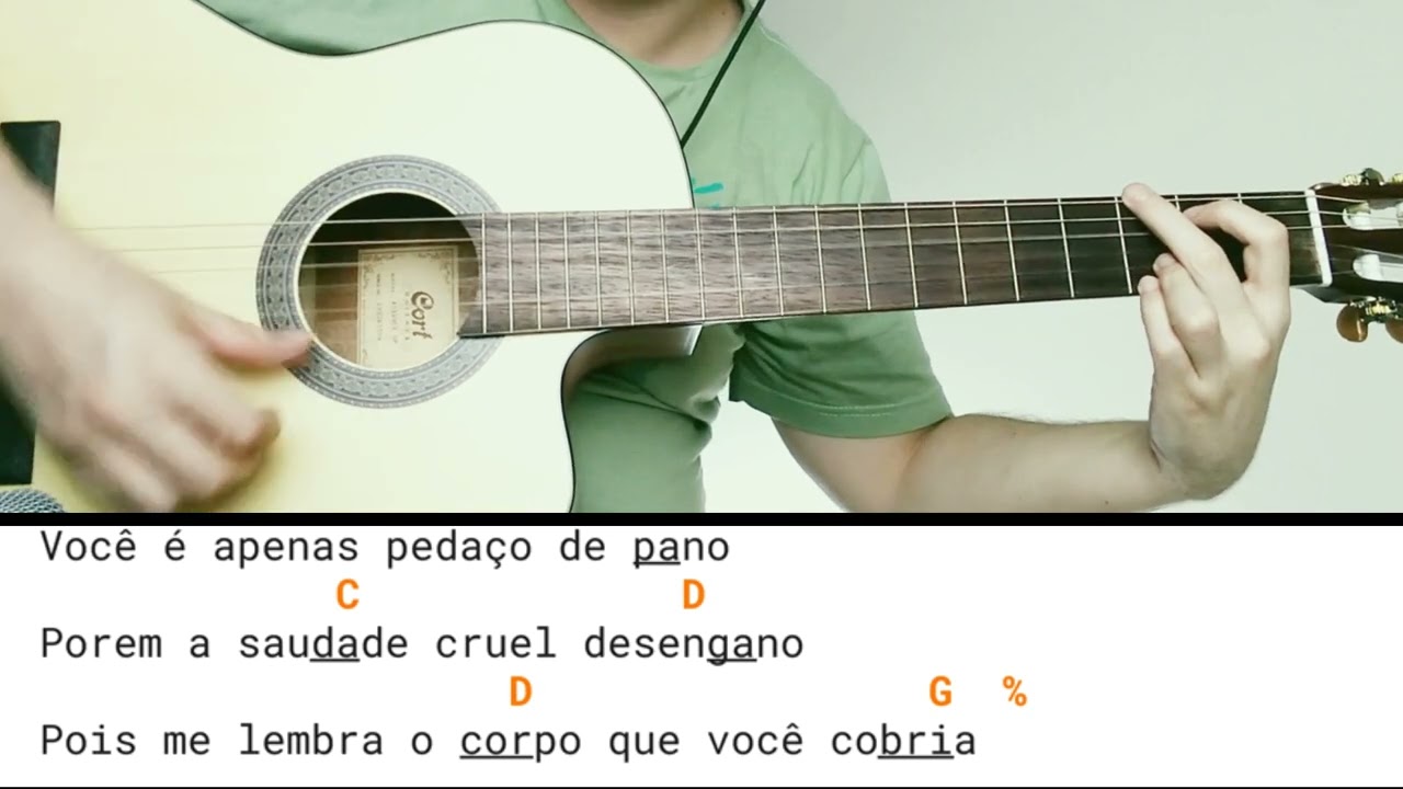 Casaco Verde (Teodoro e Sampaio) Guarânia, Como Tocar