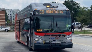 WMATA MetroBus: 2019 New Flyer XN40 #3228 C21 WMATA MetroBus: 2019 New Flyer XN40 #3228 C21