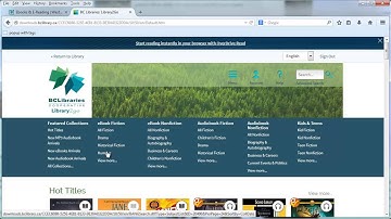Finding and Borrowing Library Ebooks at the West Vancouver Memorial Library