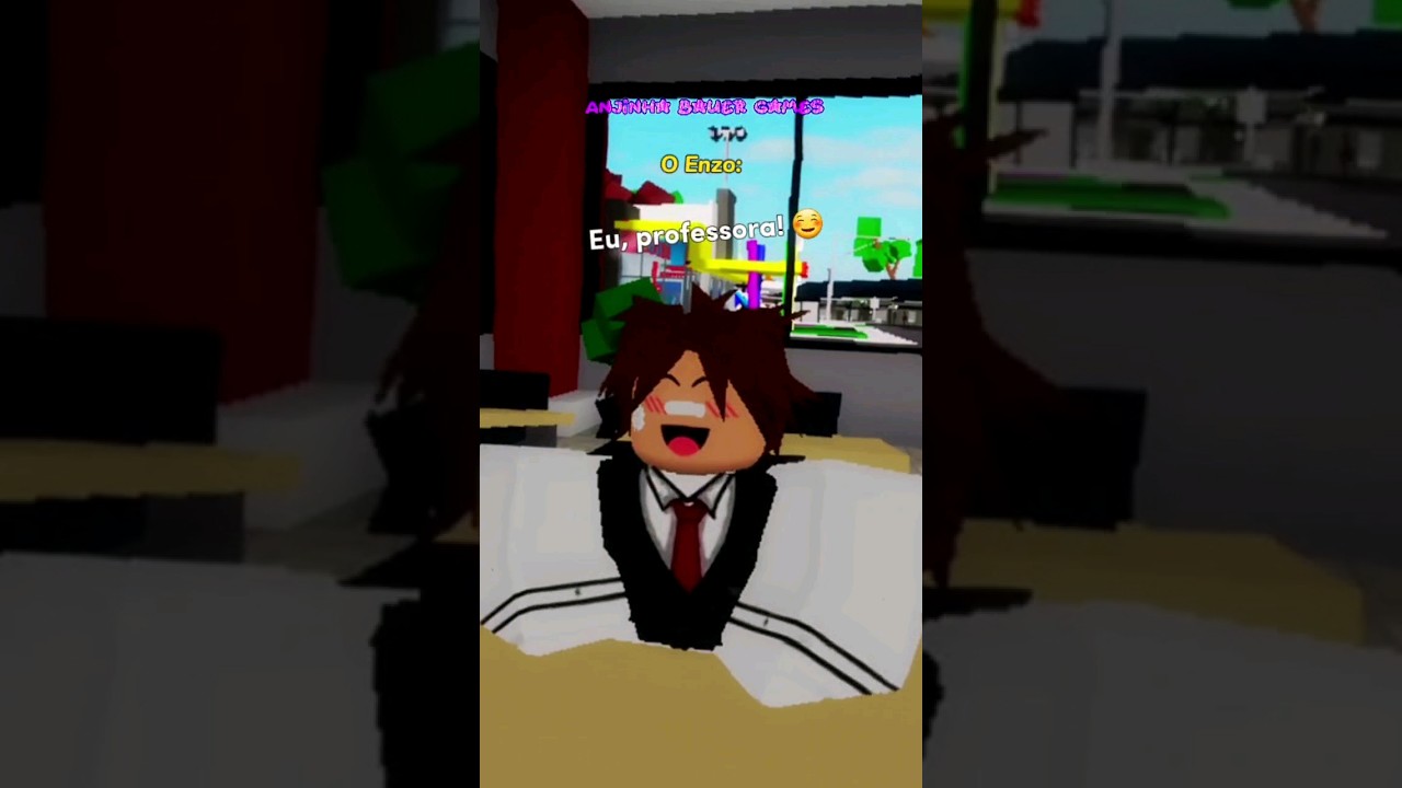 🩶 Eis q vc entra num jogo do ROBLOX e seu cabelo fica assim