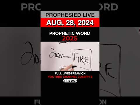 Prophetic word for