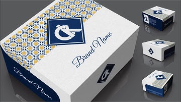 Mailer Box Packaging Design in CorelDraw - Label Design - Fast, Simple & Elegant  Package IDEA