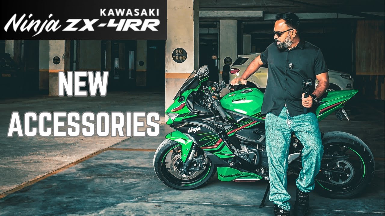 ZX4RR Accessories Update + Coffman's Slip-On Exhaust Sound & Revs