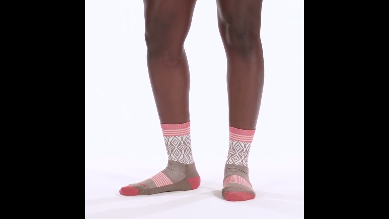 Preview of Darn Tough Sobo Micro Crew Light Cushion Socks - Women's Video
