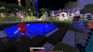 Minecraft NickThePvper Using fast shooting bow hacks.