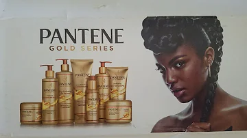 Pantene Pro-V Gold Series Product Line Review on Naturally Curly Hair| Girl Boss Beauty