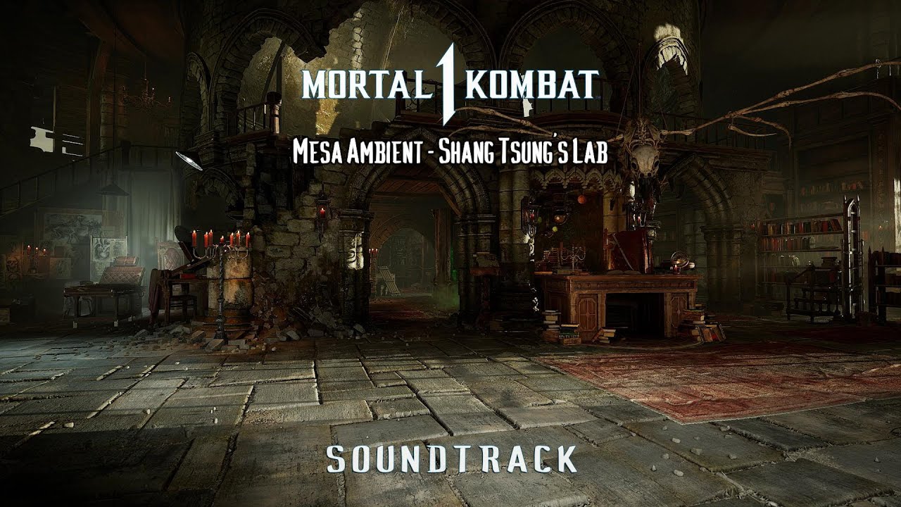 Mortal Kombat 1 - Invasions Blood Moon Shang Tsung Lab Mesa