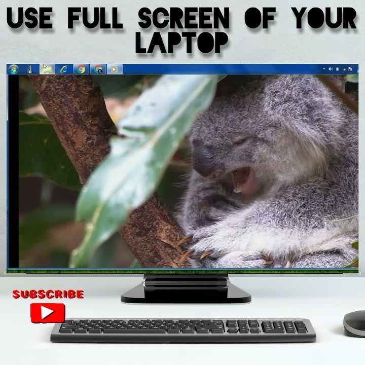 How to use full screen or auto hide Taskbar in windows of computer # ...