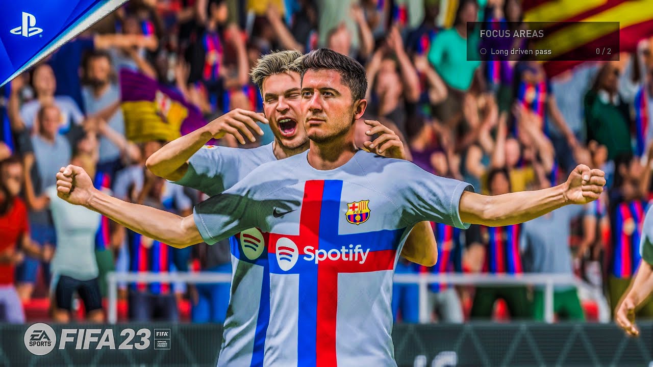 FIFA 23 - Arsenal vs. Barcenal - 23/24 Pre Season Friendly Match | PS5™ [4K60]