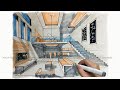 Gambar cover HOW TO DRAW INTERIOR PERSPECTIVE