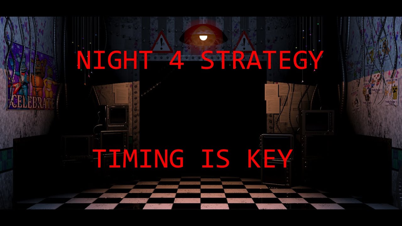 How to Beat Night 2 of Five Nights at Freddy's 4: 4 Steps