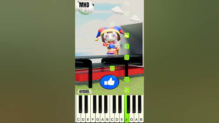 How many times has Pomni catch motion while running? The Digital Amazing Circus @ssielstudio Piano