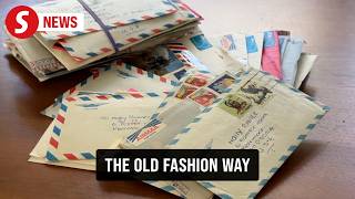Handwritten letters in a 40-year-old pen pal relationship still goes on strong