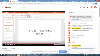 Midterm 2 - PSYC 337