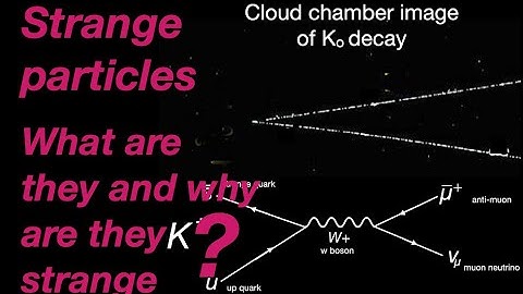 Strange particles, what are they and why are they strange: from fizzics.org