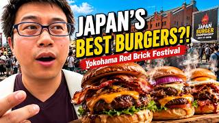 Yokohama Red Brick Warehouse Akarenga Japan Burger Festival