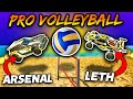 I CHALLENGED ARSENAL TO SEE WHO'S BETTER AT VOLLEYBALL