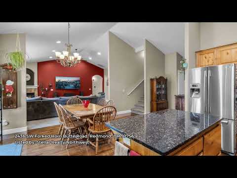 2436 SW Forked Horn Butte Road, Redmond, OR home video tour