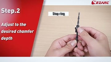 EZARC Countersink Drill Bit Set 15-Pack, Tapered Drill Bits Kit with 2P