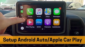 How to setup Android Auto and Apple Car Play in the 2021 Ford Bronco Sport Badlands