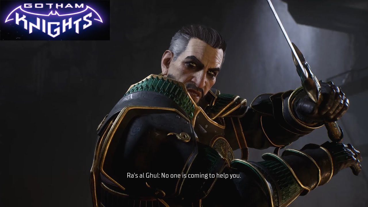 Играем в Gotham Knights Рыцари Готэма прохождение Бэтмен и Рас Ал Гул ...