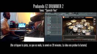 Probando EZ DRUMMER 2 - Spanish Flea
