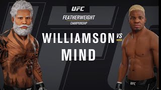 Michael Williamson vs Martial mind (UFC4 CAF fights)