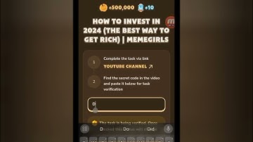 How to invest in 2024 ( The best way to get rich) | Memefi code