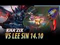 Qiuyi khazix how to carry in high elo  khazix vs lee sin pathc 1410