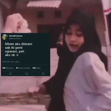 story' wa goyang santuy cewek cantik cocok untuk story'wa