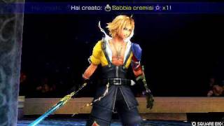 Dissidia final fantasy Tidus(Tidus364) vs CPU